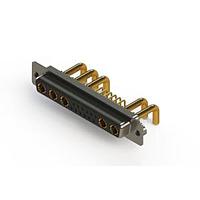 EDAC 630-17W5250-3T2 Mixed Contact D-Sub Connectors Right-angle Power Combo D-Sub Connector