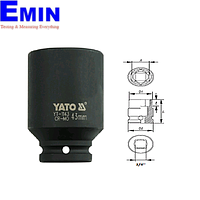 Yato YT-1143 Hexagonal deep impact socket 3/4" (43mm)