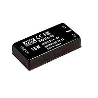 MEAN WELL SKA15A-05 Isolated 15W;9-18Vin; 5Vout @3000mA,2"*1"