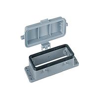 HARTING 09300240302 Housings HAN 24B BULKHEAD METAL 2 LEVERS