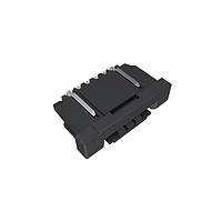 Amphenol FCI SFW4R-1STE1HLF Board Mount 1.00mm Flex Connector, SFW-R series, 4 Position, Bottom side Contact, Side Entry Surface Mount ZIF Connector, Halogen-Free and Lead Free.