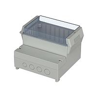 BOPLA 41170109 Enclosures, Boxes, & Cases ENCLOSURE, REGLOCARD PLUS, 166 X 161 X 121MM, ABS, 7035