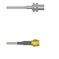 Amphenol Custom Cable Q-0403B0005048i RF Cable Assemblies BNC-SJB/SMA-SP G316 48I