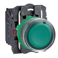 SCHNEIDER XB5AW3345 Pushbutton Switches PUSH BUTTON LED 120VAC 22MM XB5B