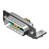 Molex / FCT 173107-1280 Mixed Contact D-Sub Connectors FCT ML DSUB RA PC PLG 7W2