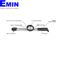 Tohnichi DB50F-3AS Dial Indicating Torque Wrench (0～50 lbf･ft)