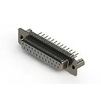 EDAC 628-M25-621-WT3 D-Sub Connectors - Standard Density Vertical Machined D-Sub Connector