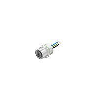 Amphenol CONEC 43-01001 M12 Female Socket 5P WIRE LEAD M12 FRONT MNT SCKT