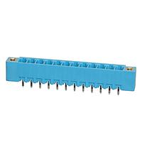 Same Sky (formerly CUI Devices) TBP02R2W-381-12BE Headers Terminal block, pluggable, w screw lock, 3.81, receptical, 12 pole, blue