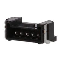 Molex 505567-0571 Shrouded MicroLockPlus 1.25MM RA HDR SR 5CKT BLK