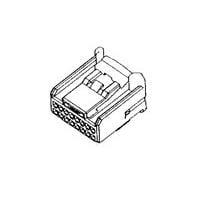 AMP Connectors - TE Connectivity 1318386-1 Plug Housing 025 ECU PLUG HSG ASY 16P
