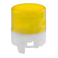 NKK Switches AT4169DB Button RND AMBR LNS/WHT DIFF FOR HB INDICATR