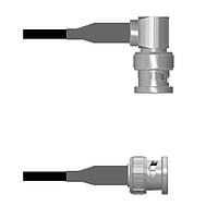 Amphenol Custom Cable Q-0E00L0008120i RF Cable Assemblies BNC-RP/BNC-SP RG58 120I