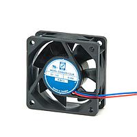 Orion Fans OD6025-24MB Axial DC Fan, 60x60x25mm, 24VDC, 18CFM, 0.09A, 27dBA, 3500RPM, Dual Ball, Lead Wires
