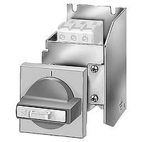 SIEMENS 3RV19362B Rotary MSP S2 H.D.ROTARY HANDLE,BLACK,SZ S2