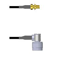 Amphenol Custom Cable Q-2W02C0003024i RF Cable Assemblies SMA-SJB/N-RP G174 24I