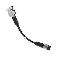 Banner Engineering PKG4M-2/CS Sensor Cables / Actuator Cables Cordset: Double Ended M8 to BNC; 2-pin Straight Female; 2-pin Straight Male; 2 m (6.56 ft) 2x26 Shielded Black PVC Jacket; Nickel-Plated Brass Coupling Nuts