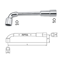 TOPTUL AEAE2626 Angled Socket Wrench (26mm)