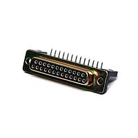 ITT Cannon DBM25SD D-Sub Standard Connectors DSUB 25 F PCB R/A G ZINC