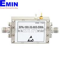 Fairview SPA-100-32-003-SMA 500 MHz to 10 GHz, Medium Power Broadband Amplifier with 25 dBm, 32 dB Gain and SMA