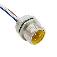 Bulgin PXMBNI78FPM03AFL78005 Sensor Cables / Actuator Cables 3 Contacts 7/8" Right Angled Male