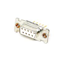Cinch DEE9STF179 Receptacle DSUB 9 F WW .375 G TIN