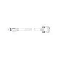 Omron Automation and Safety V430-WR-1M Accessories CBL, M12 TO DB9 RS232, 1M