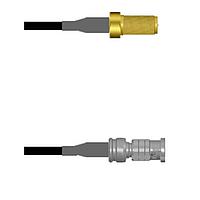 Amphenol Custom Cable Q-7105H0003006i RF Cable Assemblies SMA-SJ/HDBNC-SP G174 6I