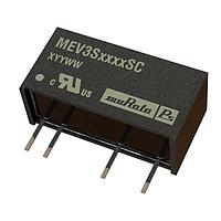 Murata Power Solutions MEV3S1209SC Isolated DC/DC TH 3W 12-9V SIP Single