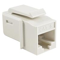 HellermannTyton GSTJC6U-WH Keystone GST Category 6 UTP Modular Keystone Jack, Plenum Rated, White, 1/bag