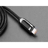 Adafruit 5789 USB Type C USB C to USB C Cable w/ 100W Watt Display - 1 meter Black Woven