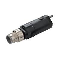 Omron Automation and Safety XS5G-D418 Right Angle M12 Plug Field Assemble IDC