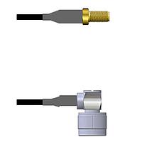 Amphenol Custom Cable Q-2Z02F0008009i RF Cable Assemblies SMA-SJ/N-RP RG58 9I