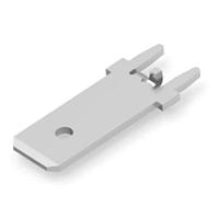 AMP Connectors - TE Connectivity 1217127-1 PC Tab TAB, P.C.B.,.250 SER