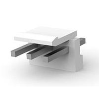 AMP Connectors - TE Connectivity 1-1123723-3 Shrouded VERTICAL HDR 3P low-profile