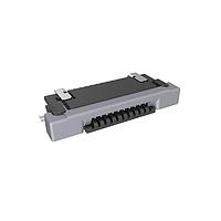 Amphenol FCI SFV11R-3STE1HLF Board Mount 0.50mm Flex Connector, SFV-R Series, 11 Position, Bottom Side Contact, Side Entry Surface Mount ZIF Connector, Halogen Free, Lead Free with Cable-Lock