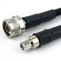 Fairview FMC0102400 N Male to SMA Male Cable LMR-400 Coax with Times Microwave Connectors