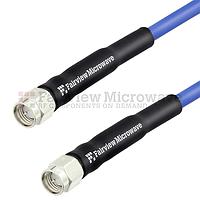 Fairviewmicrowave FMC0202951-100CM Low PIM SMA Male to SMA Male LSZH Jacketed Cable (0.141 Formable Low PIM; RoHS)
