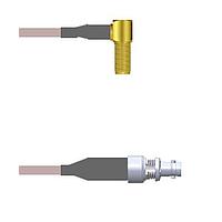 Amphenol Custom Cable Q-2S00S000H120i RF Cable Assemblies SMA-RJB/HDBNC-SJB G142 120I