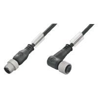 Weidmuller 1108880100 Sensor Cables / Actuator Cables SAIP-M12GM12W-4-1.0U