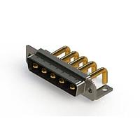 EDAC 629-5W5-650-3N4 Mixed Contact D-Sub Connectors Right-angle Power Combo D-Sub Connector