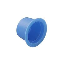 Essentra Components 027A Tapered Cap TAPERED CAP/PLUG:LDPE BLUE