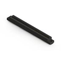 EDAC 357-028-531-104 With Flanges 28P .156" x .200" BLACK