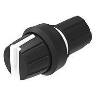 EAO 45-2828.1E90.001 Switch Actuators Selector switch actuator 2 positions white 0-main 90? round lever front/housing plastic