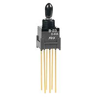 NKK Switches B23JW-JA Process Sealed Subminiature Antistatic Toggles SW TOGGLE DPDT
