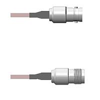 Amphenol Custom Cable Q-0204B0001060i RF Cable Assemblies BNC-SJ/TNC-SJ G178 60I