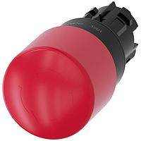 SIEMENS 3SU10001GB200AA0 Emergency Stop EMERG-STOP, TWIST RELEASE RED MH O30MM