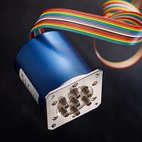 Radiall R595F63120 Coaxial Switches SPDT Platinum SMA 26.5GHz Latching Self-CO Ind. 24Vdc TTL Pins terminals