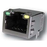 Amphenol Commercial Products RJE48-488-1441 Modular 4 PORT 8P R/A LOW PRFL CAT5e
