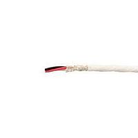 Alpha Wire 2834/3 WH005 Control Cable 22 AWG 3 Conductor high-low temperature cables, Shielded, 100 ft - White